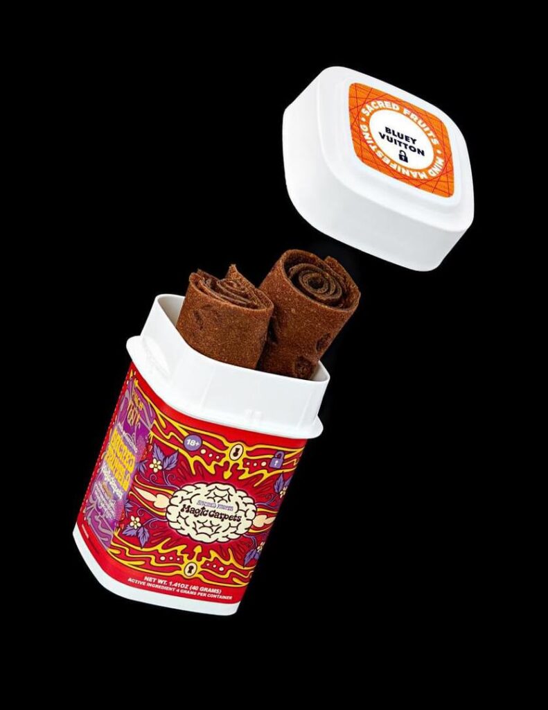 Sacred Fruits Magic Carpets Orissa India 4g Organic Fruit Roll